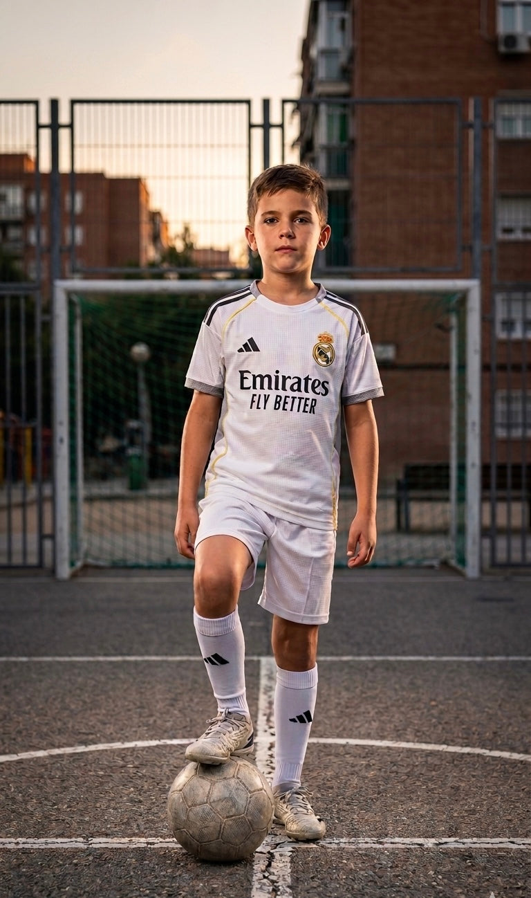 REAL MADRID KIT FOR KIDS 2026