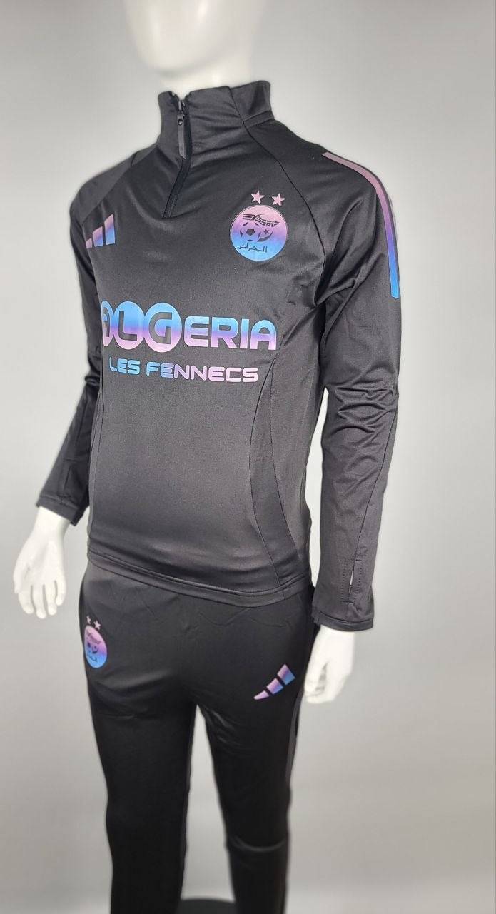 survêtement Algérie noir 2026